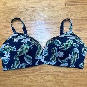 CACIQUE Floral Bra Adjustable 44DD